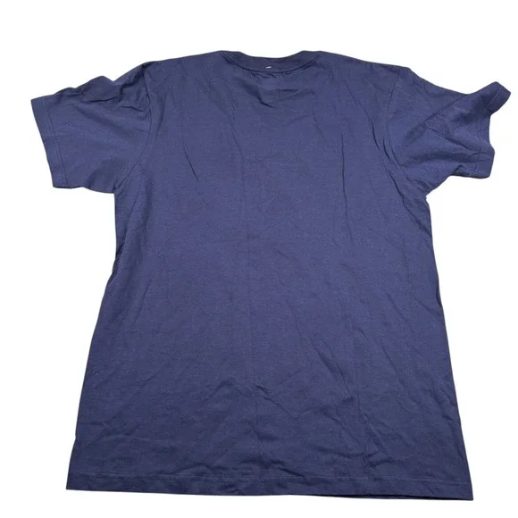 NWT NFL Sam Bradford Rams Mens Navy Blue Cotton Sports‎ Football T-Shirt Rare L - Picture 3 of 7